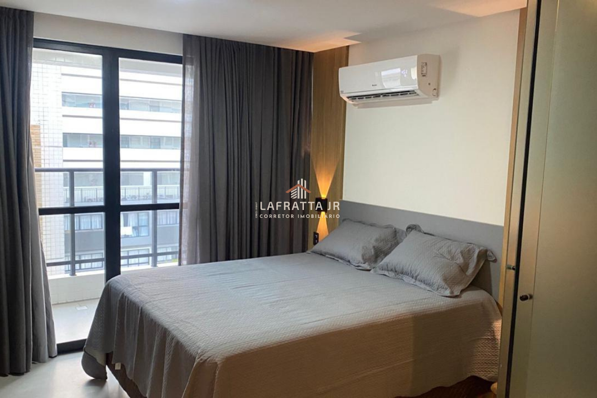 Flat no Jardim Oceania João Pessoa a poucos metros da faixa de areia, em eixo de alta procura para moradia e locação de temporada.