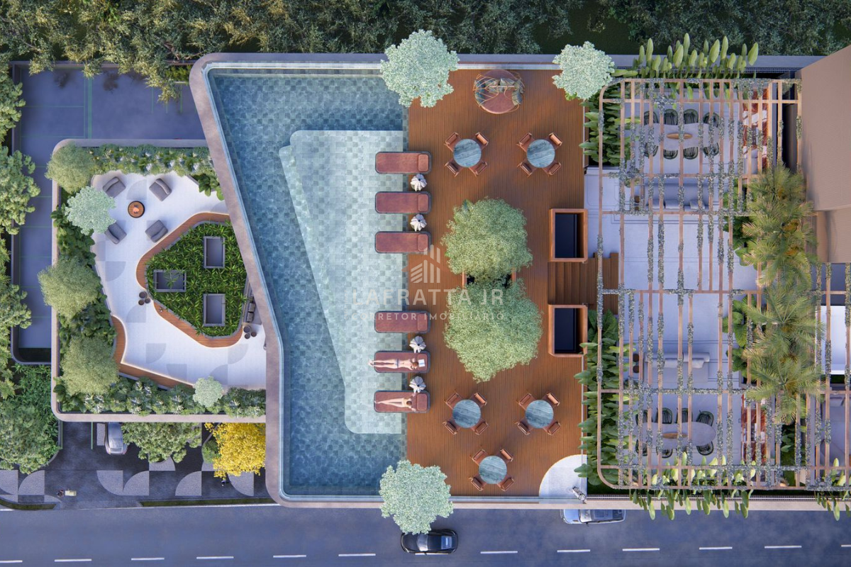 Fachada contemporânea do Nakhon Manaíra em Manaíra, João Pessoa, destacando o design vertical de 24 pavimentos, arquitetura funcional e localização urbana estratégica.